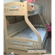 Двухъярусная детская кровать Venger Светлана с шухлядами 