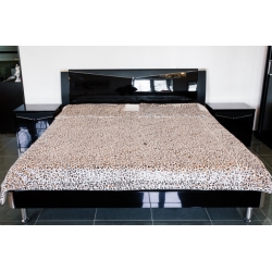 Кровать с плитой Sofia-Mebel Черный бриллиант C-501