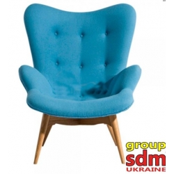 Кресло Grupo SDM Флорино (цвет голубой )