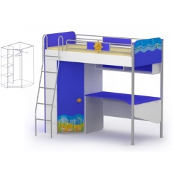 Кровать+стол Briz Ocean Od-16-2