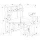 Стол компьютерный - Флеш 33